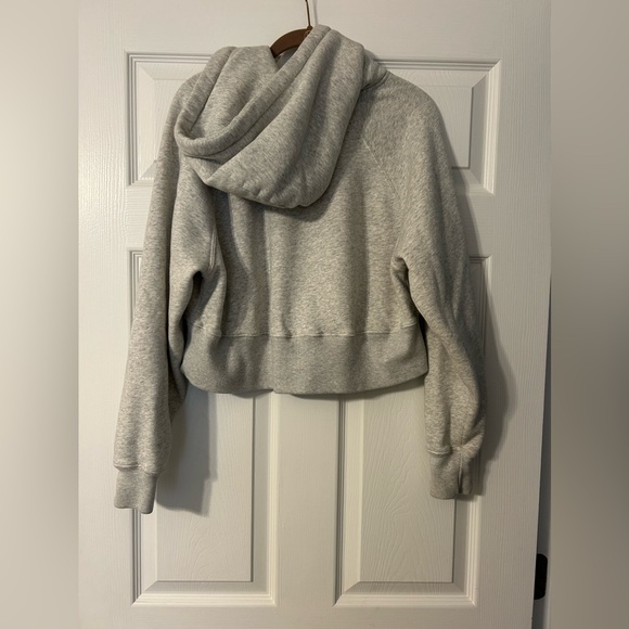 Abercrombie Soft A&F Collection Crop Hoodie - Picture 2 of 4